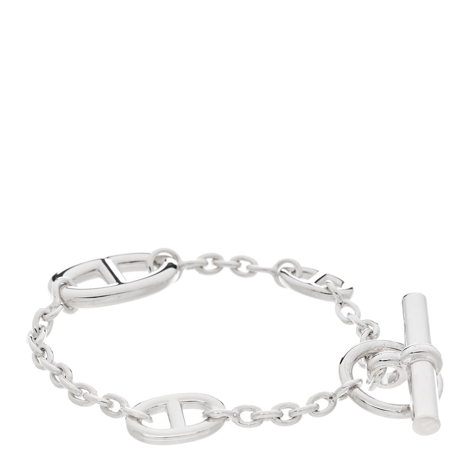 Hermes Sterling Silver Farandole Bracelet ST 2 of 4