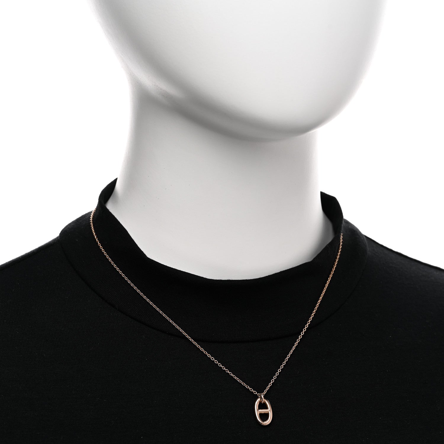 Hermes 18K Rose Gold PM Farandole Pendant Necklace 2 of 6