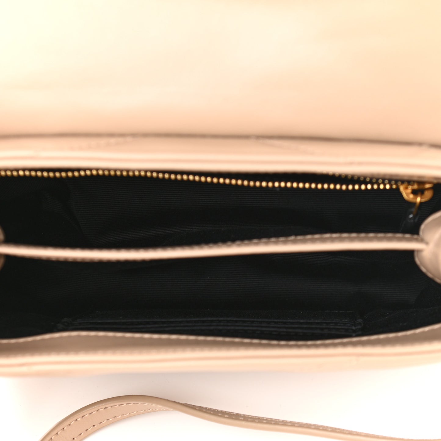 Calfskin Y Quilted Monogram Toy Loulou Crossbody Bag Dark Beige