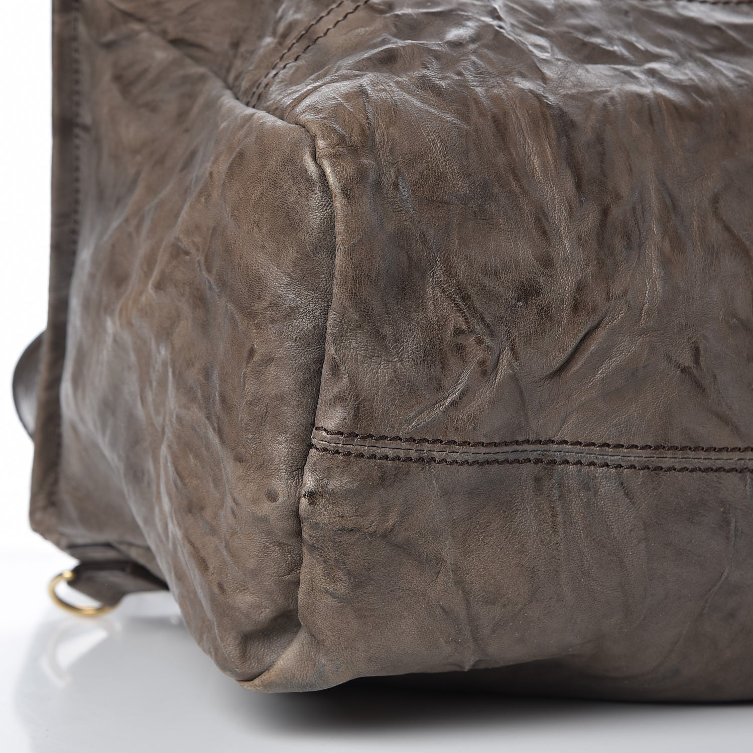 Givenchy Tumbled Sheepskin Large Pandora Charcoal 9 of 10