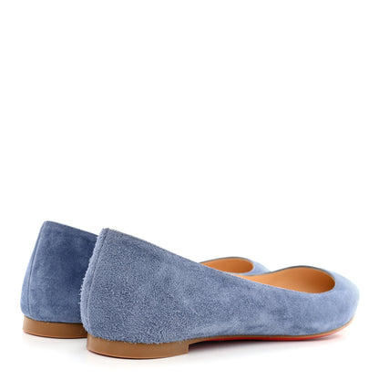 Christian Louboutin Veau Velours Ballalla Pointy Toe Flats 36.5 Jeans 4 of 7