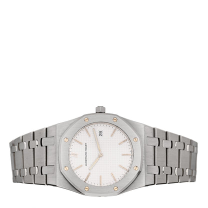 Audemars Piguet Stainless Steel 33mm Royal Oak Quartz Watch White 56175ST 2 of 4