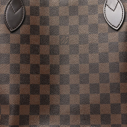Louis Vuitton Damier Ebene Neo Neverfull MM Rose Ballerine 7 of 13
