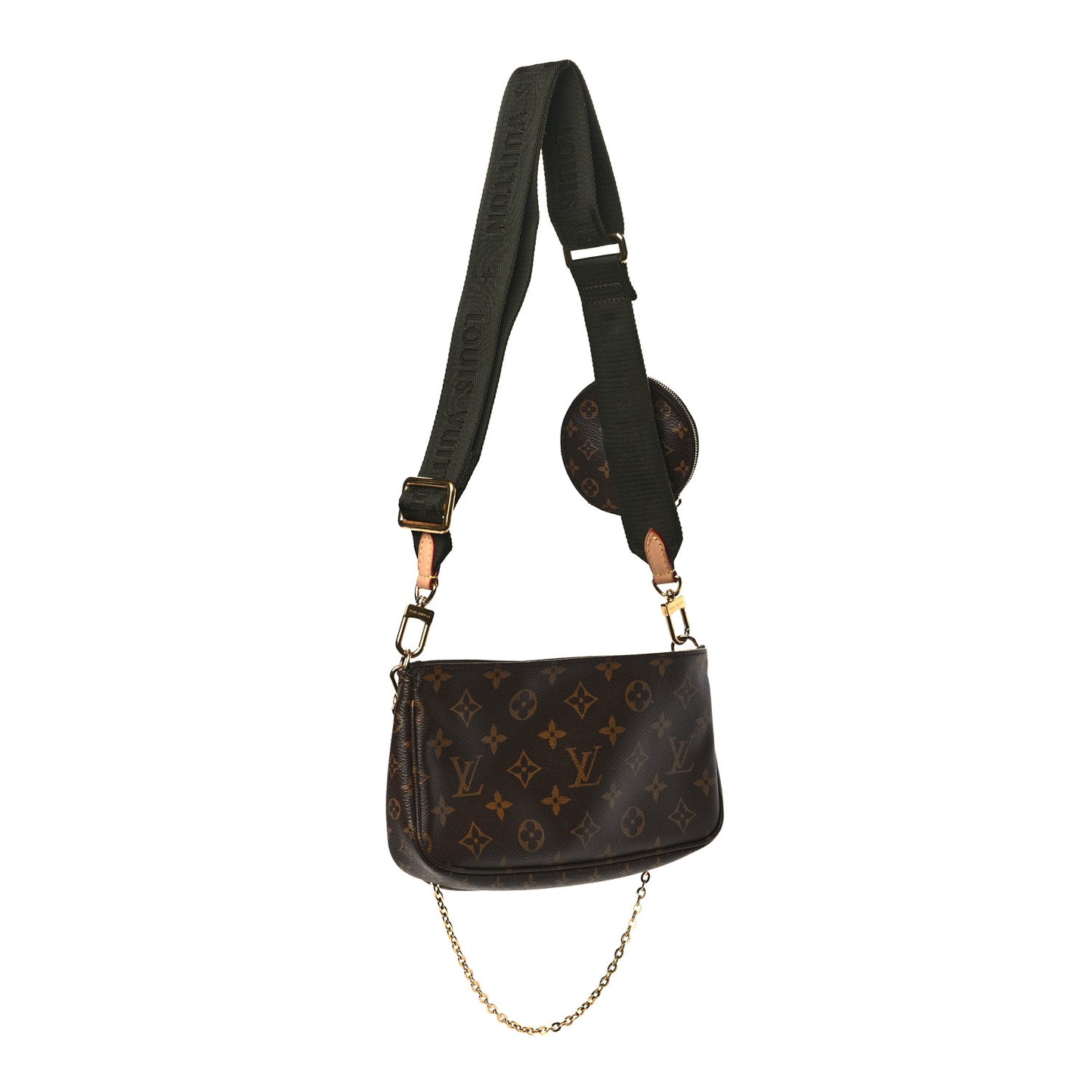 Monogram Multi Pochette Accessories Kaki