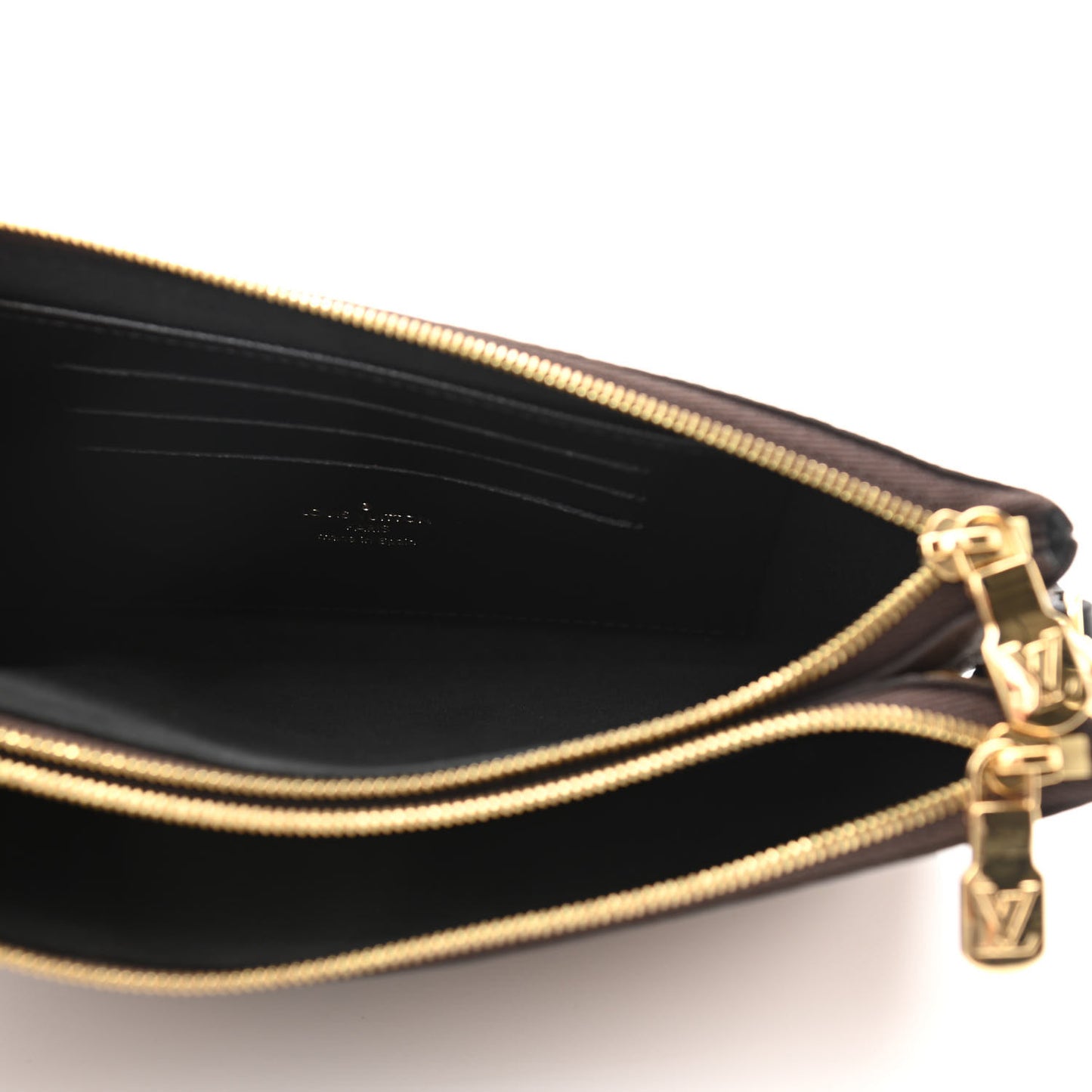 Reverse Monogram Giant Double Zip Pochette