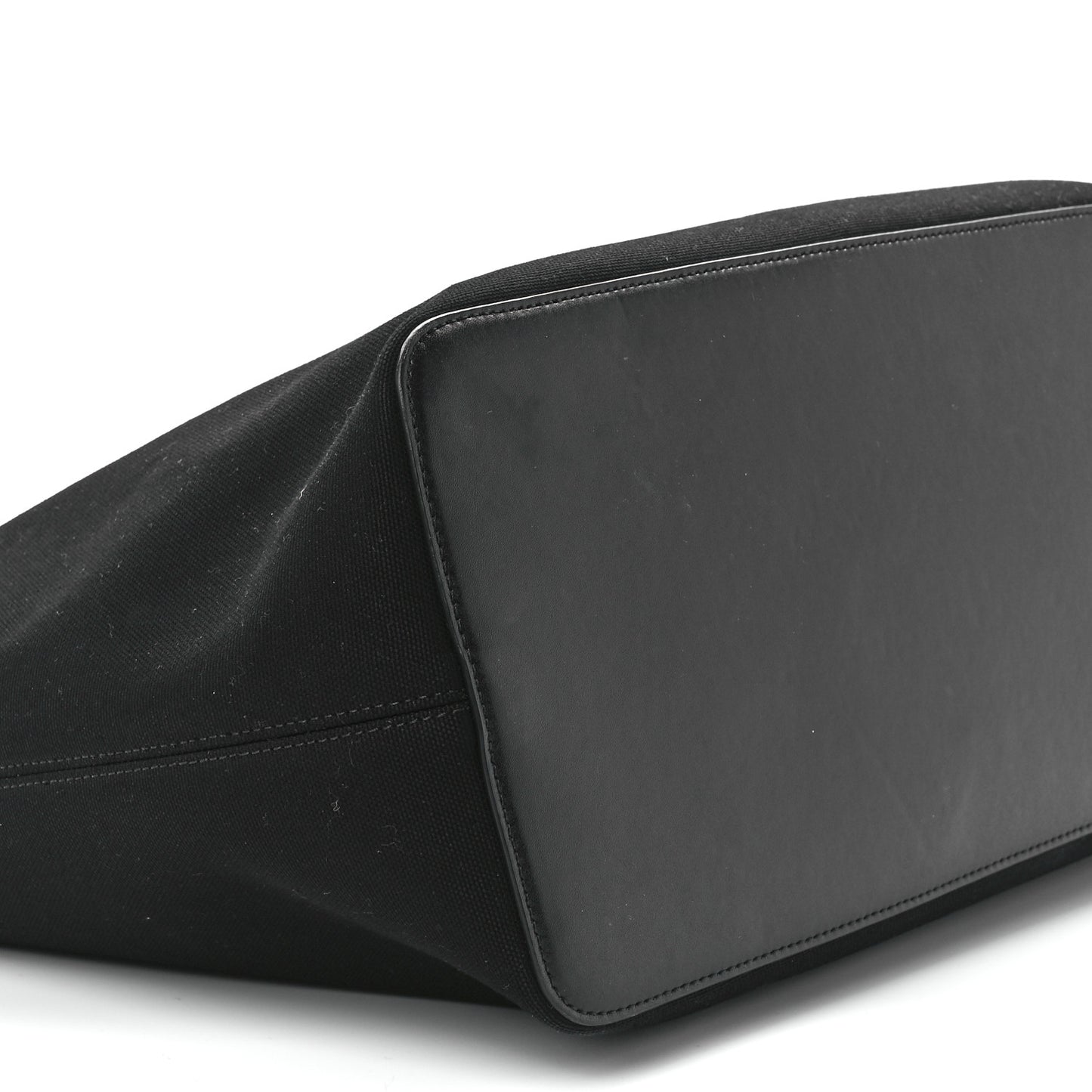 Canvas Medium Antigona Logo Tote Black