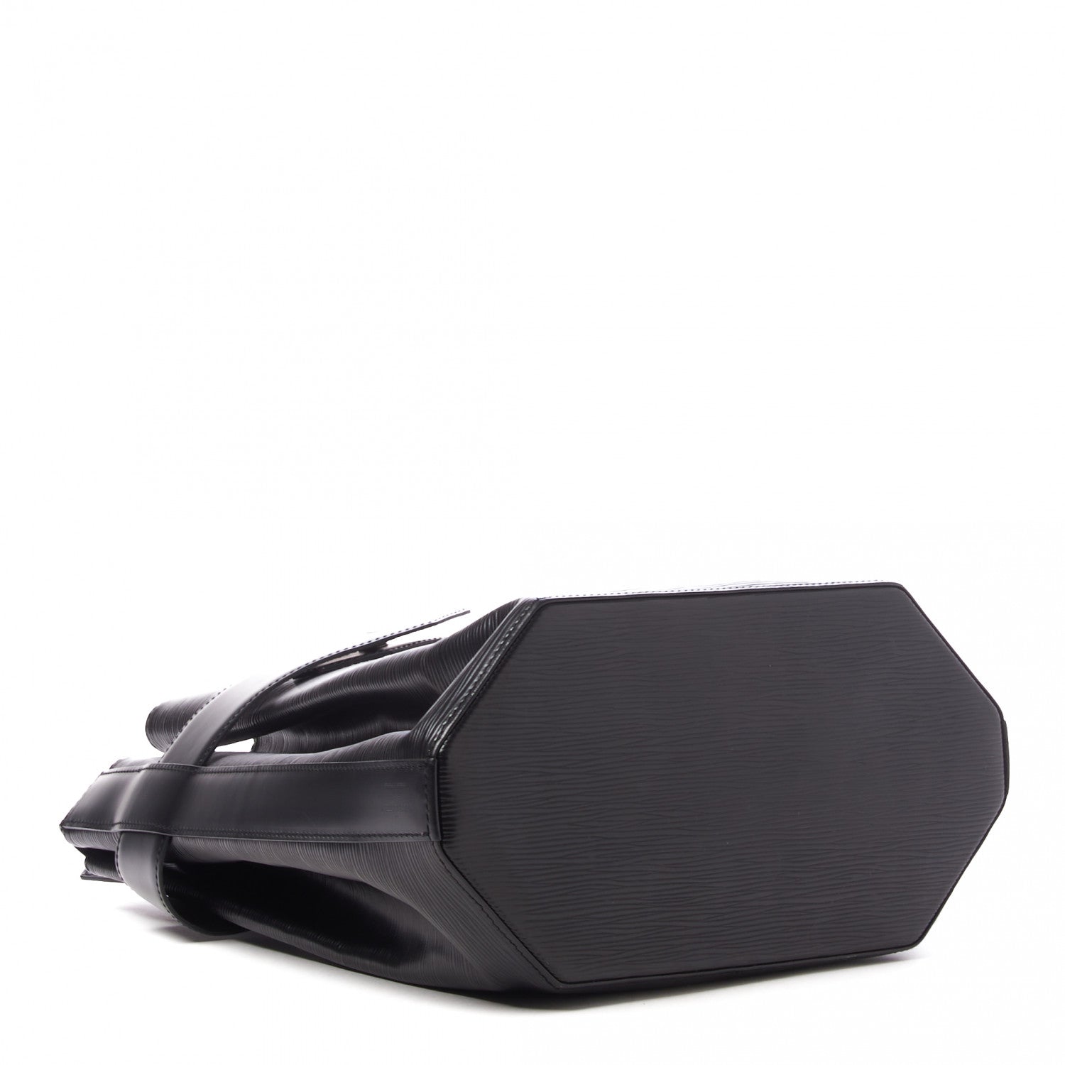 Louis Vuitton Epi Sac D'Epaule GM Black 4 of 9