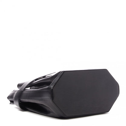 Louis Vuitton Epi Sac D'Epaule GM Black 4 of 9