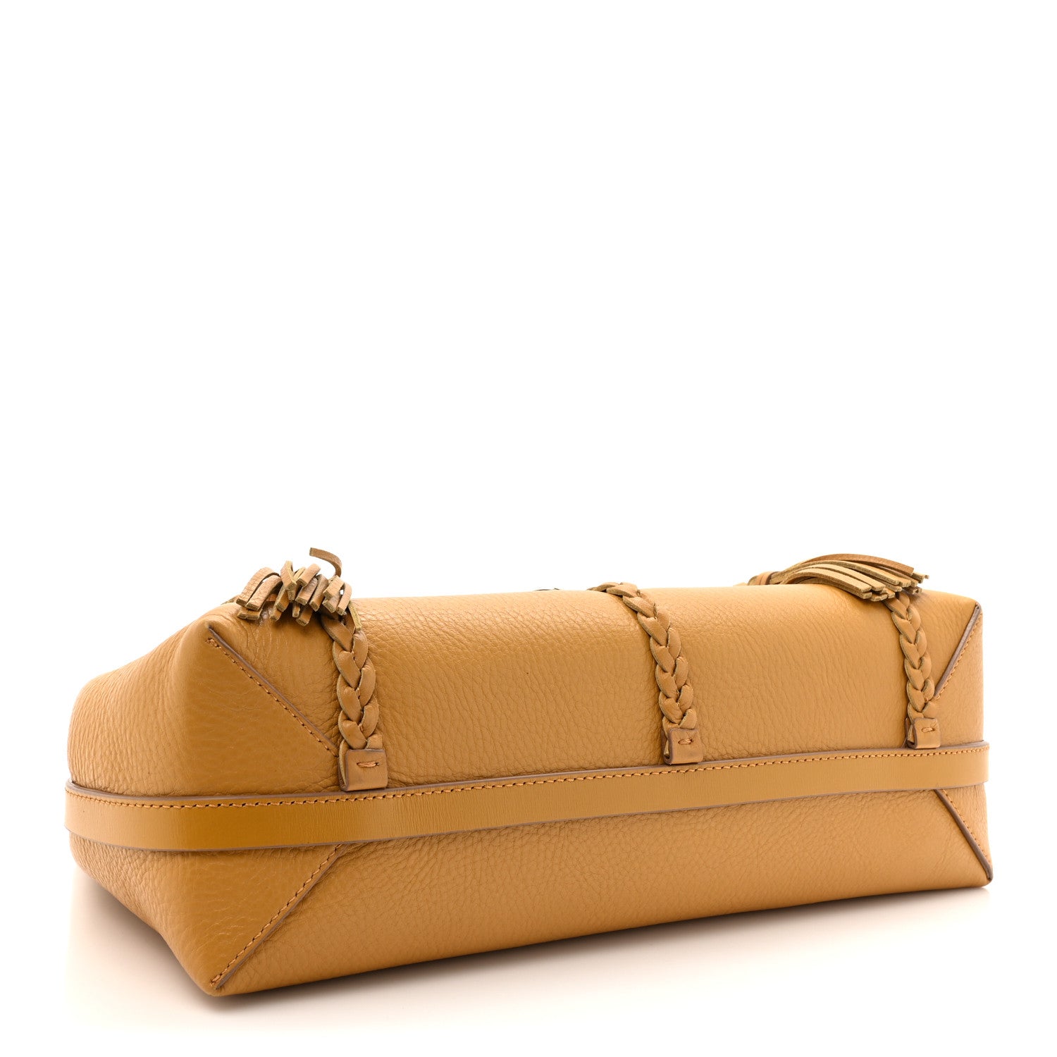 Chloe Grained Calfskin Medium Penelope Shoulder Bag Dusty Gold 4 of 9
