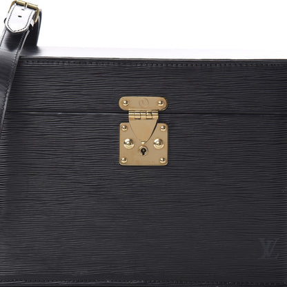 Louis Vuitton Epi Train Case Black 7 of 23