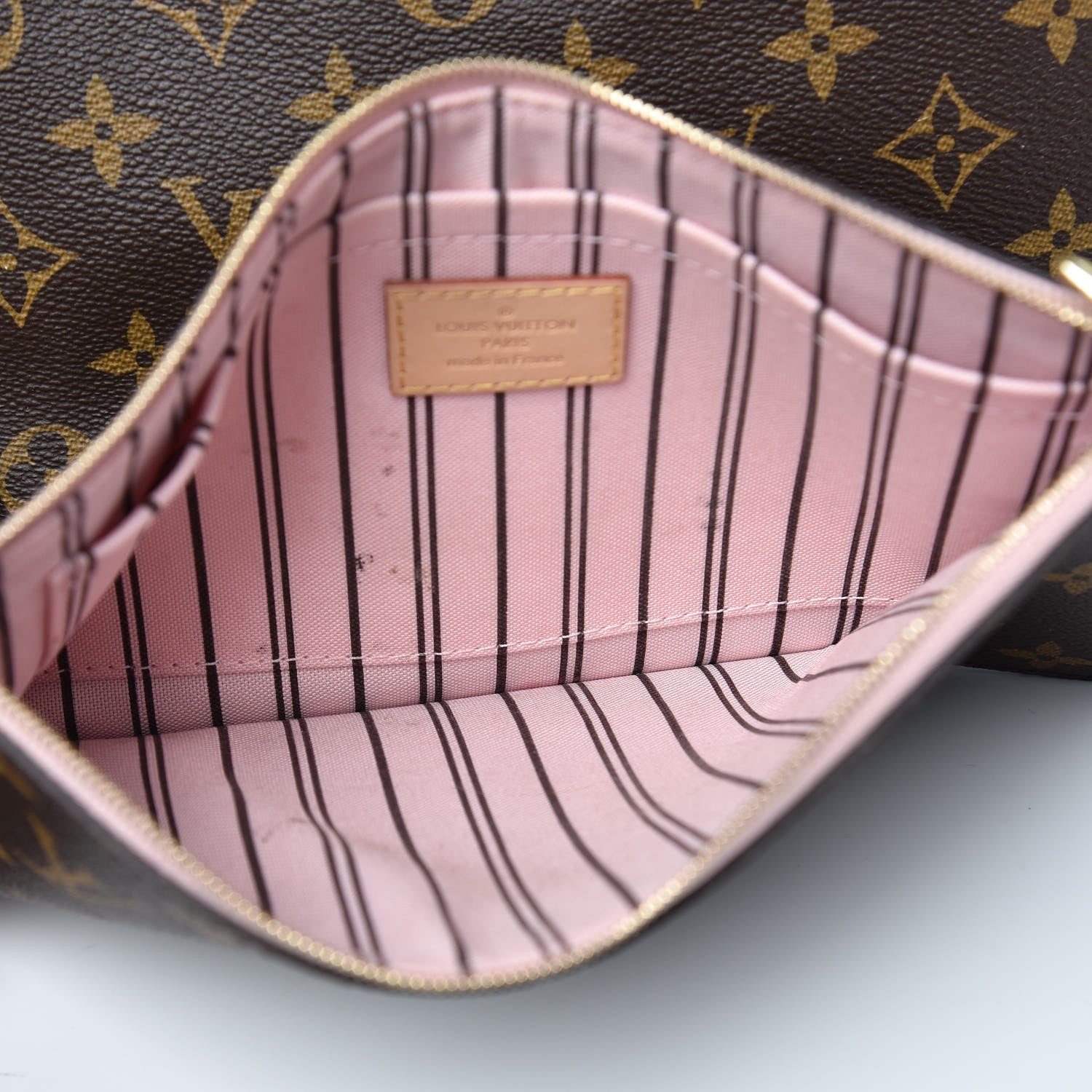 Louis Vuitton Monogram Neo Neverfull MM Rose Ballerine 7 of 21