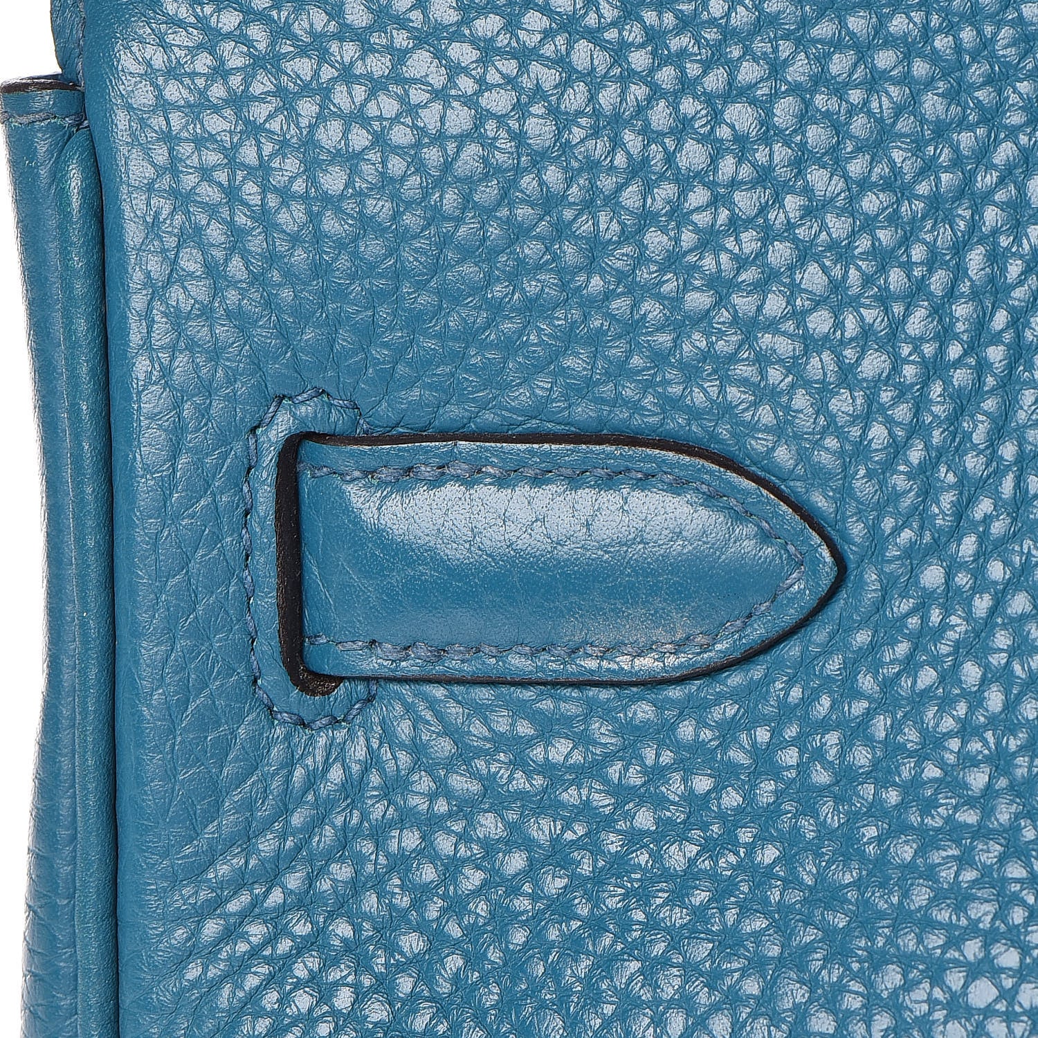 Hermes Taurillon Clemence Birkin 30 Bleu Izmir 25 of 34