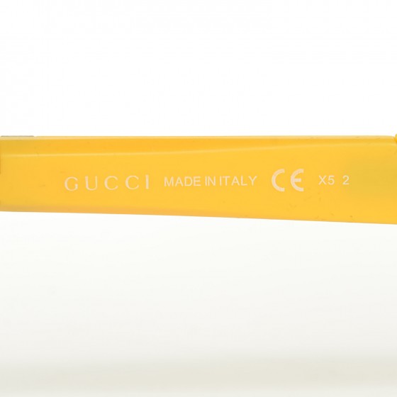 Rubber Diamante Sunglasses GG 1030/N/S Yellow