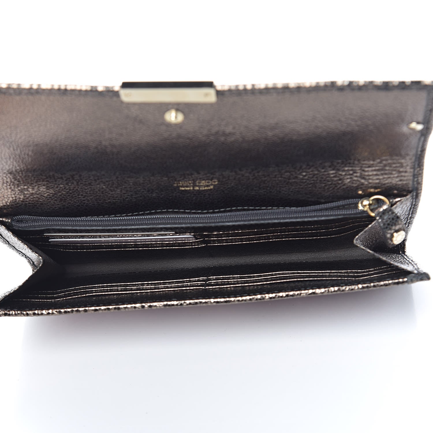Jimmy Choo Glitter Reese Clutch Wallet Multicolor 6 of 14