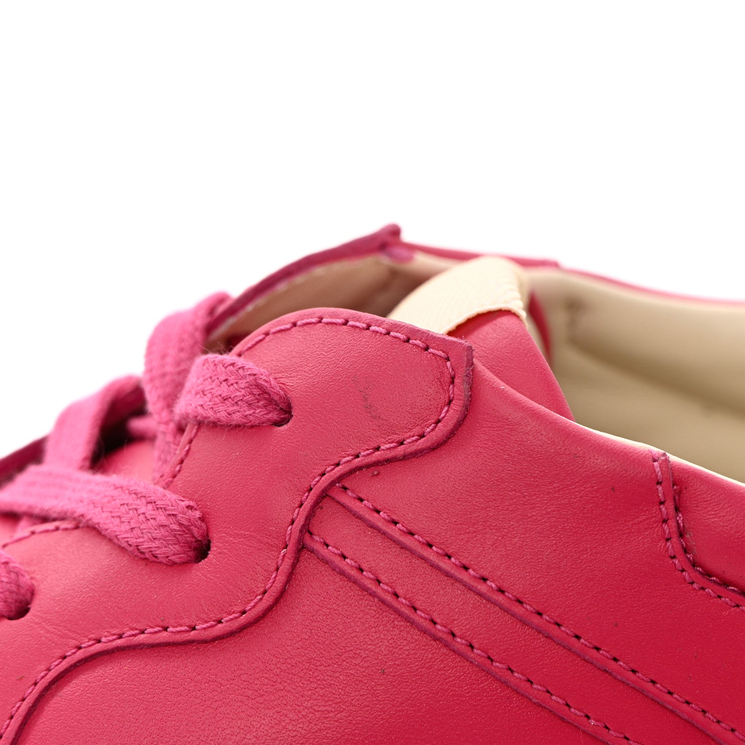 Gucci Calfskin Logo Mens Rhyton Sneakers 12.5 Box Pink 16 of 16