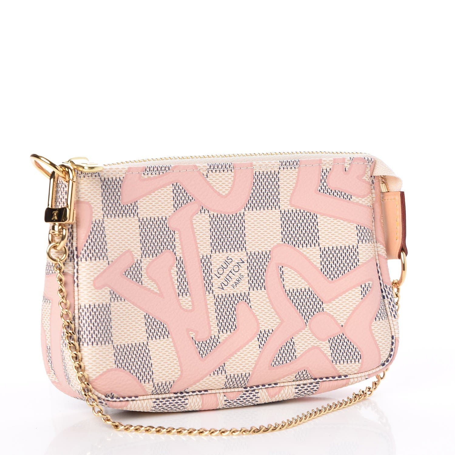 Louis Vuitton Damier Azur Tahitienne Mini Pochette Accessories 3 of 8