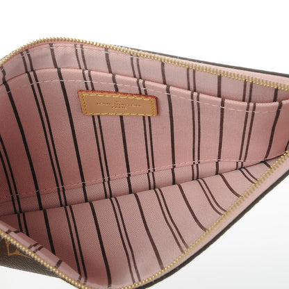 Louis Vuitton Monogram Neverfull MM GM Pochette Rose Ballerine 5 of 8