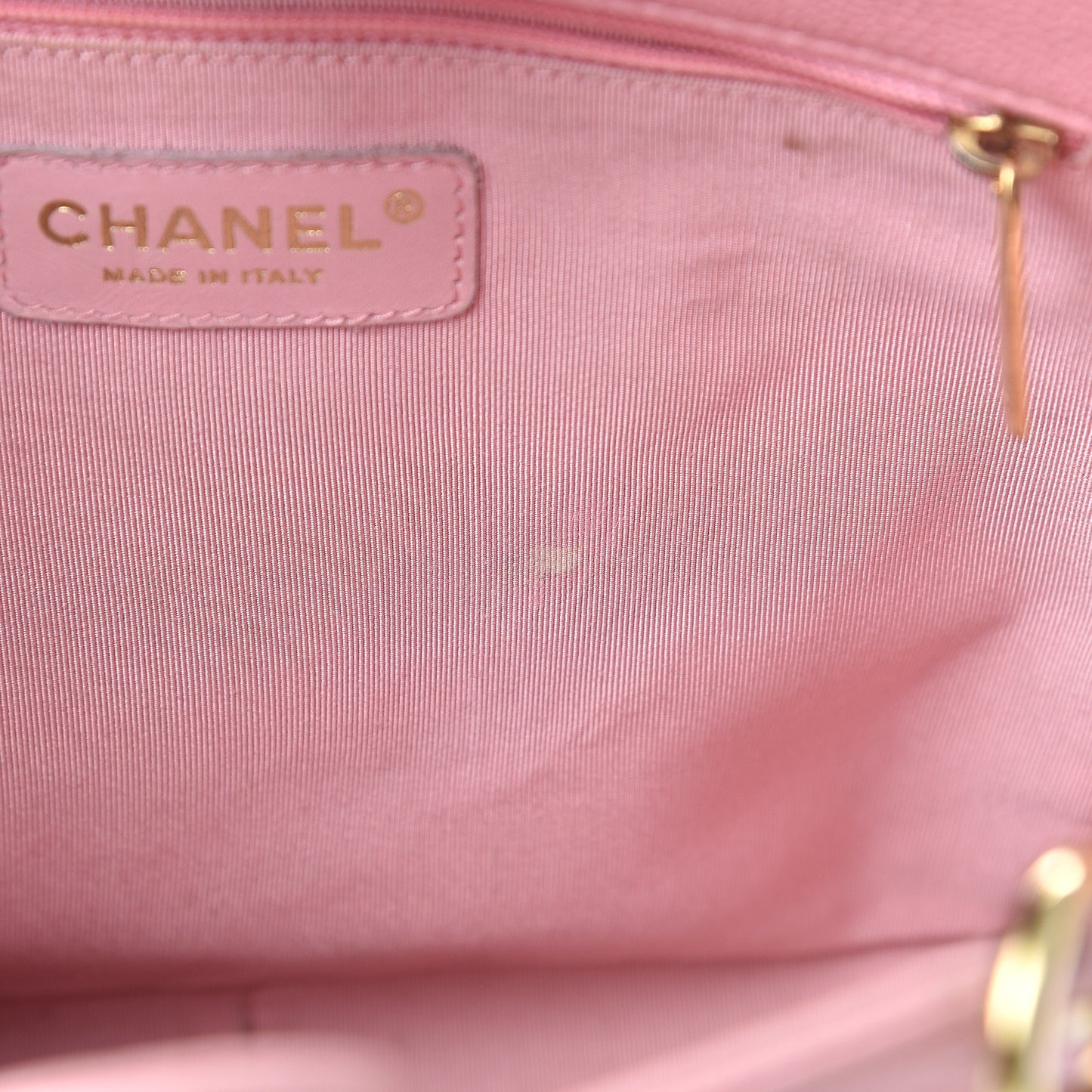 Caviar Quilted Petit Shopping Tote PST Pink
