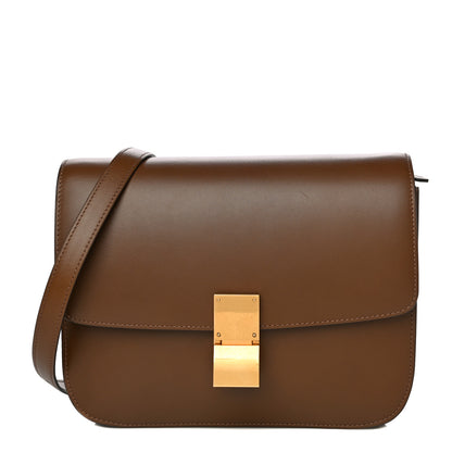 Celine Box Calfskin Medium Classic Box Flap Bag Camel 1 of 15