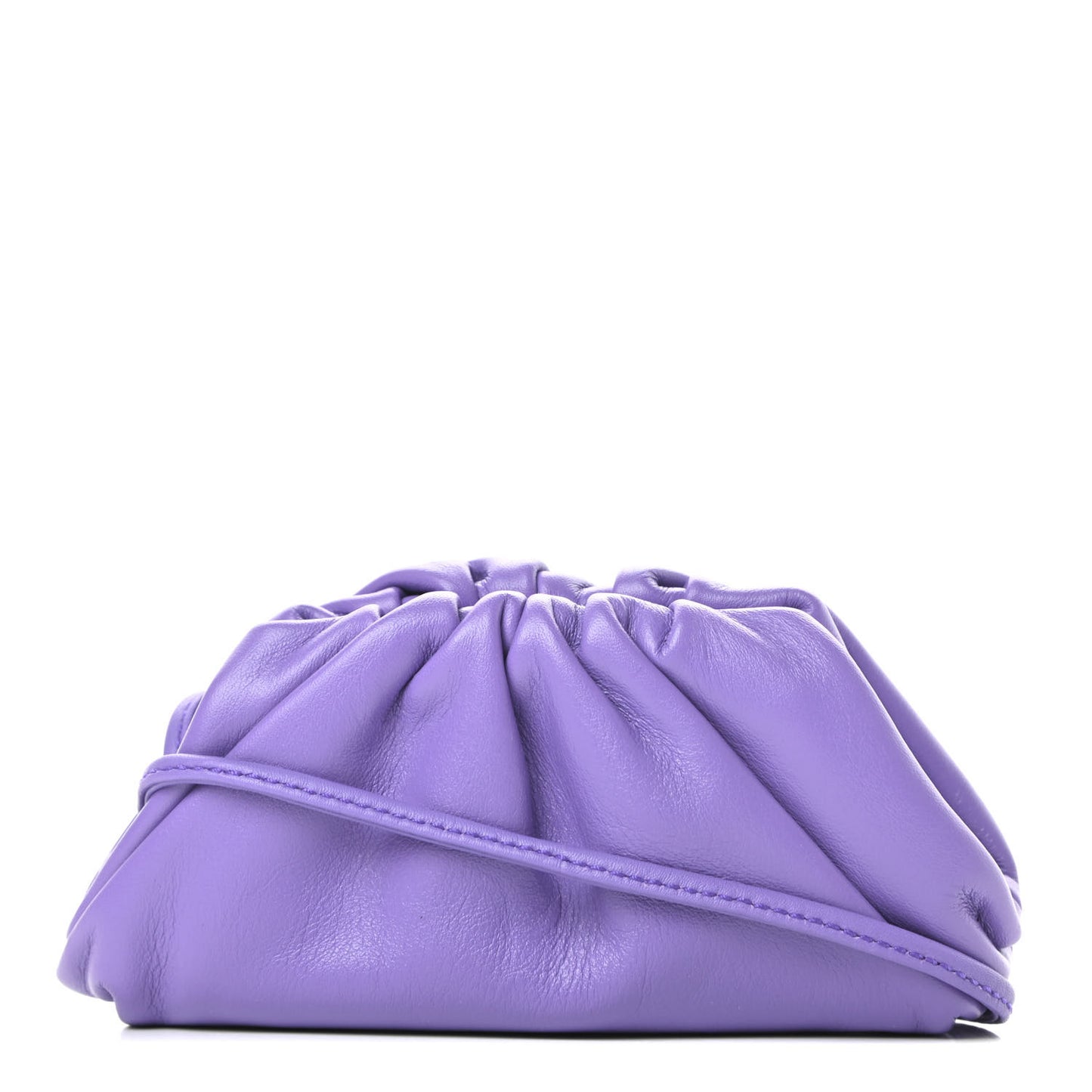 Butter Calfskin Coin Purse Purple
