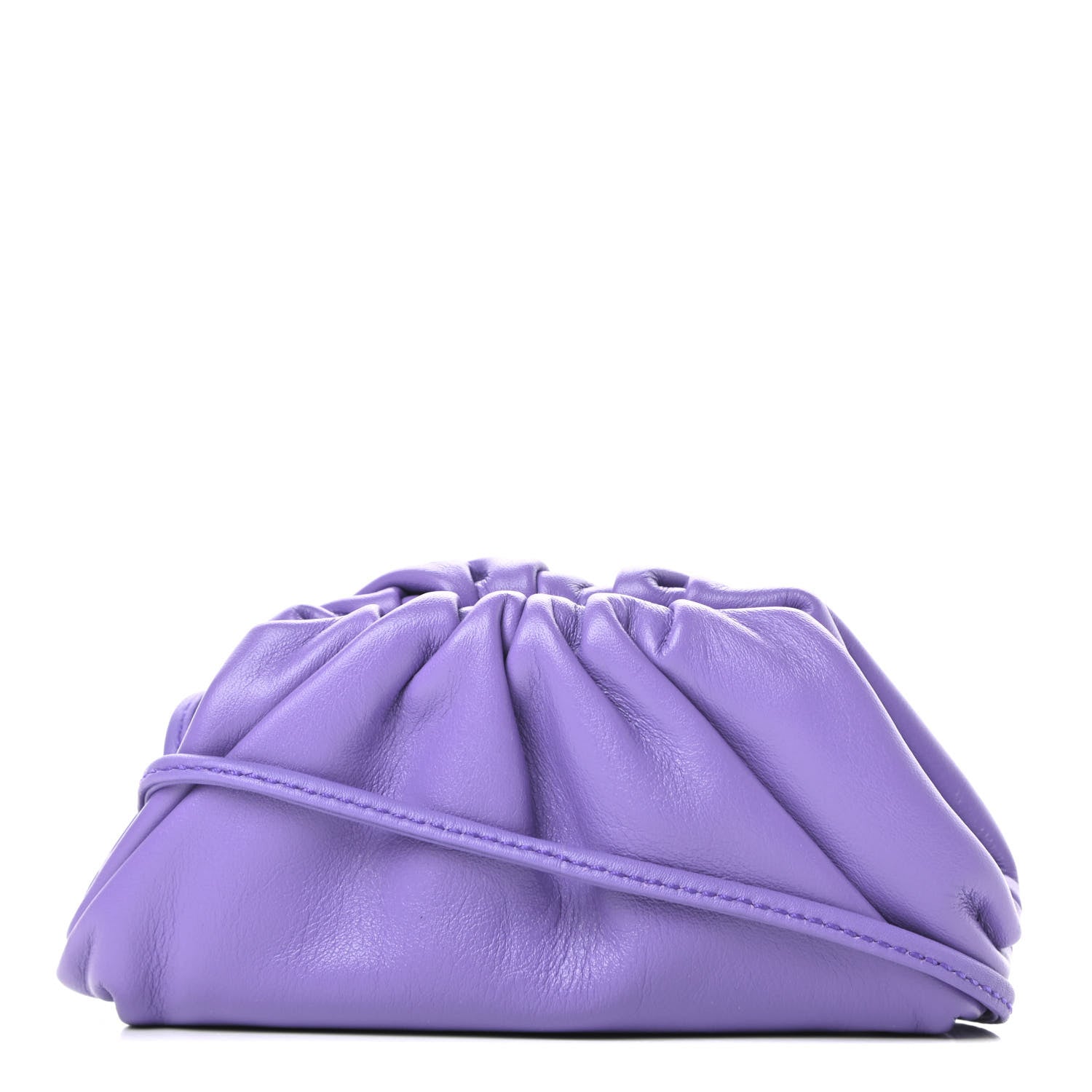 Bottega Veneta Butter Calfskin Coin Purse Purple 1 of 7