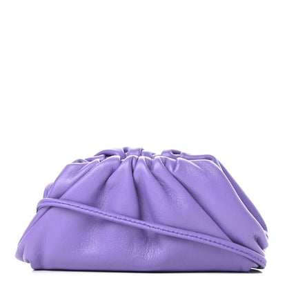 Bottega Veneta Butter Calfskin Coin Purse Purple 1 of 7