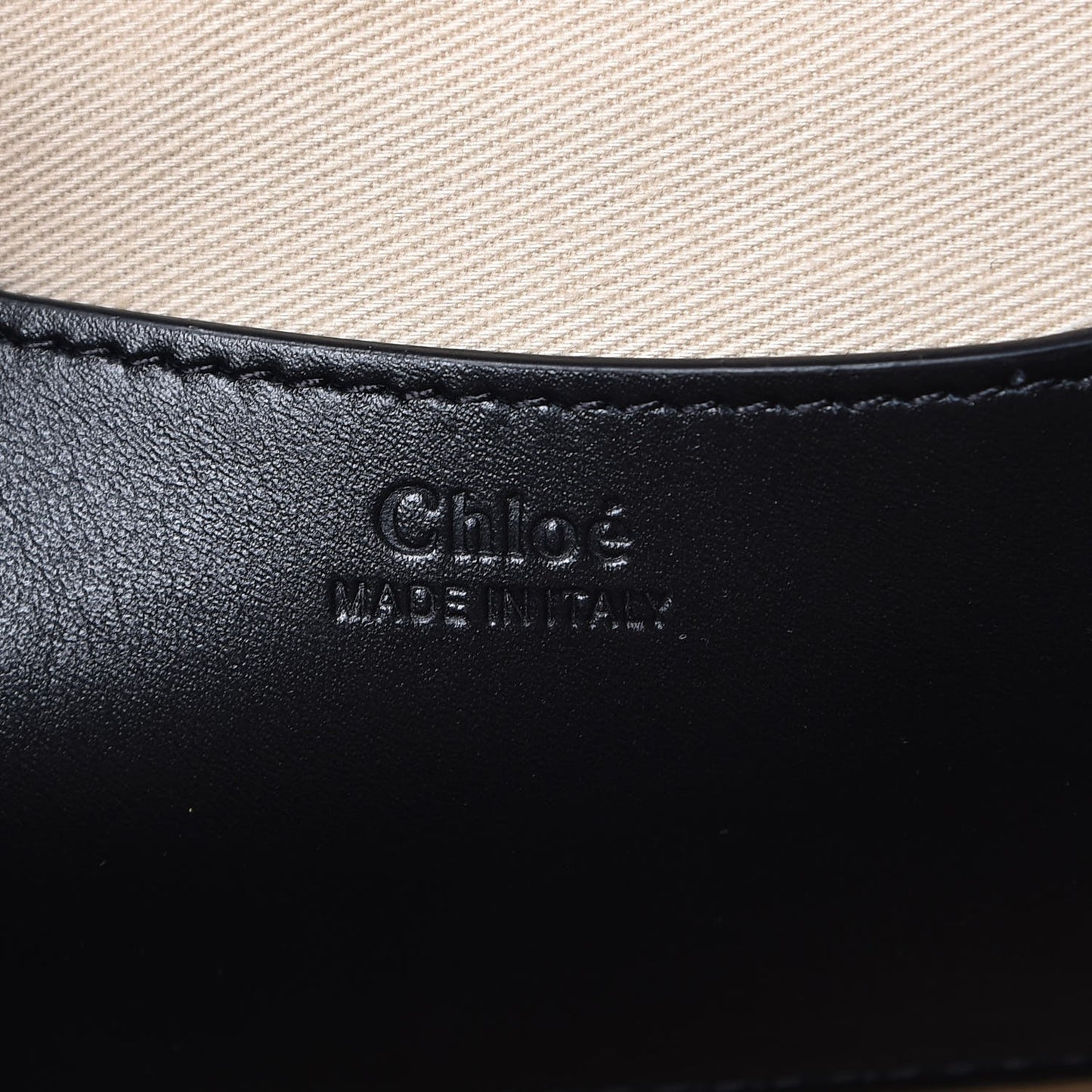 Calfskin Large Tess Bag Black