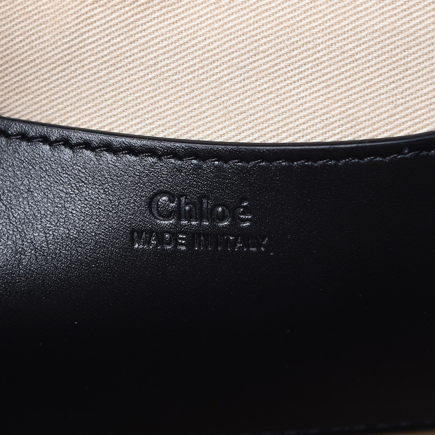 Chloe Calfskin Large Tess Bag Black 7 of 8