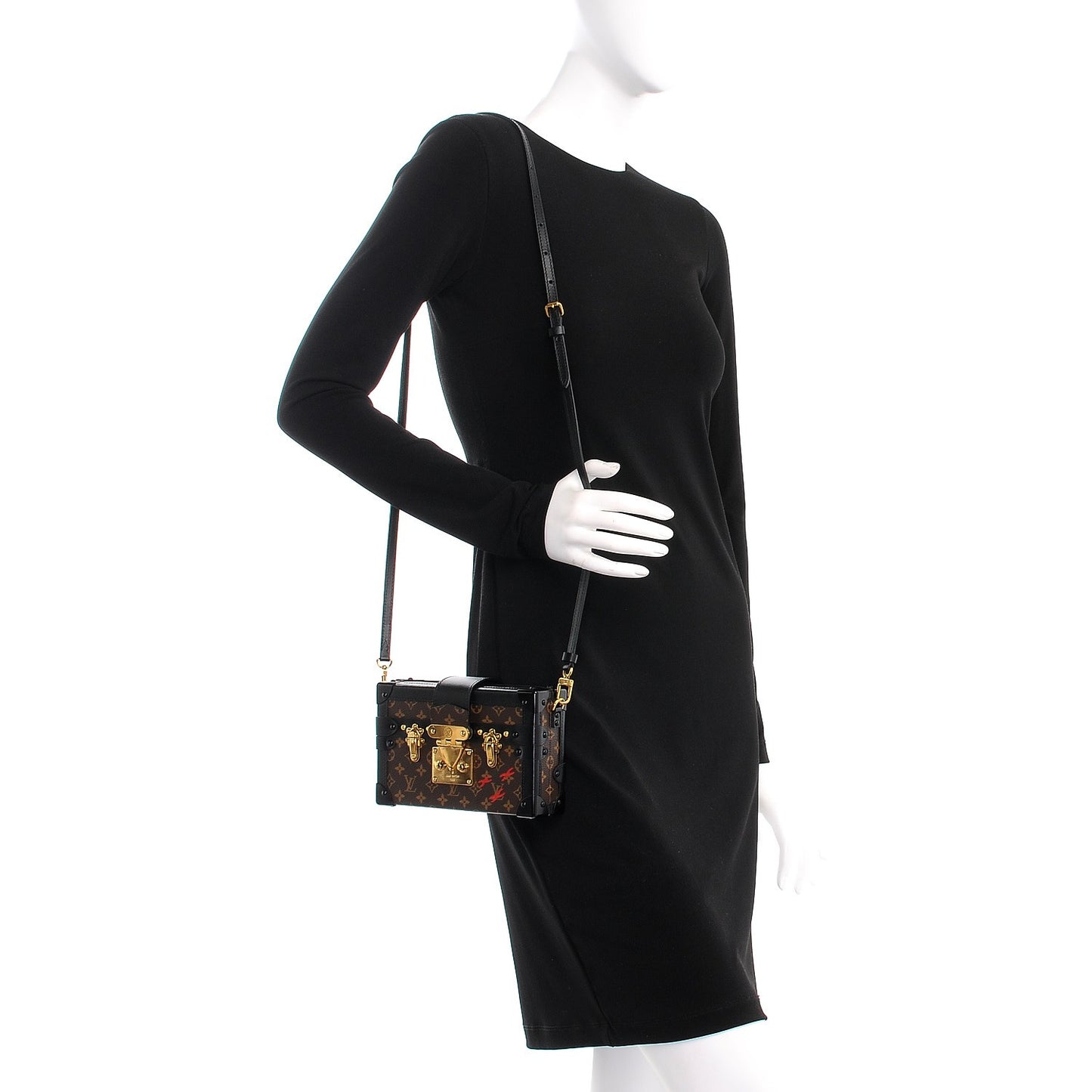 Monogram Petite Malle Black