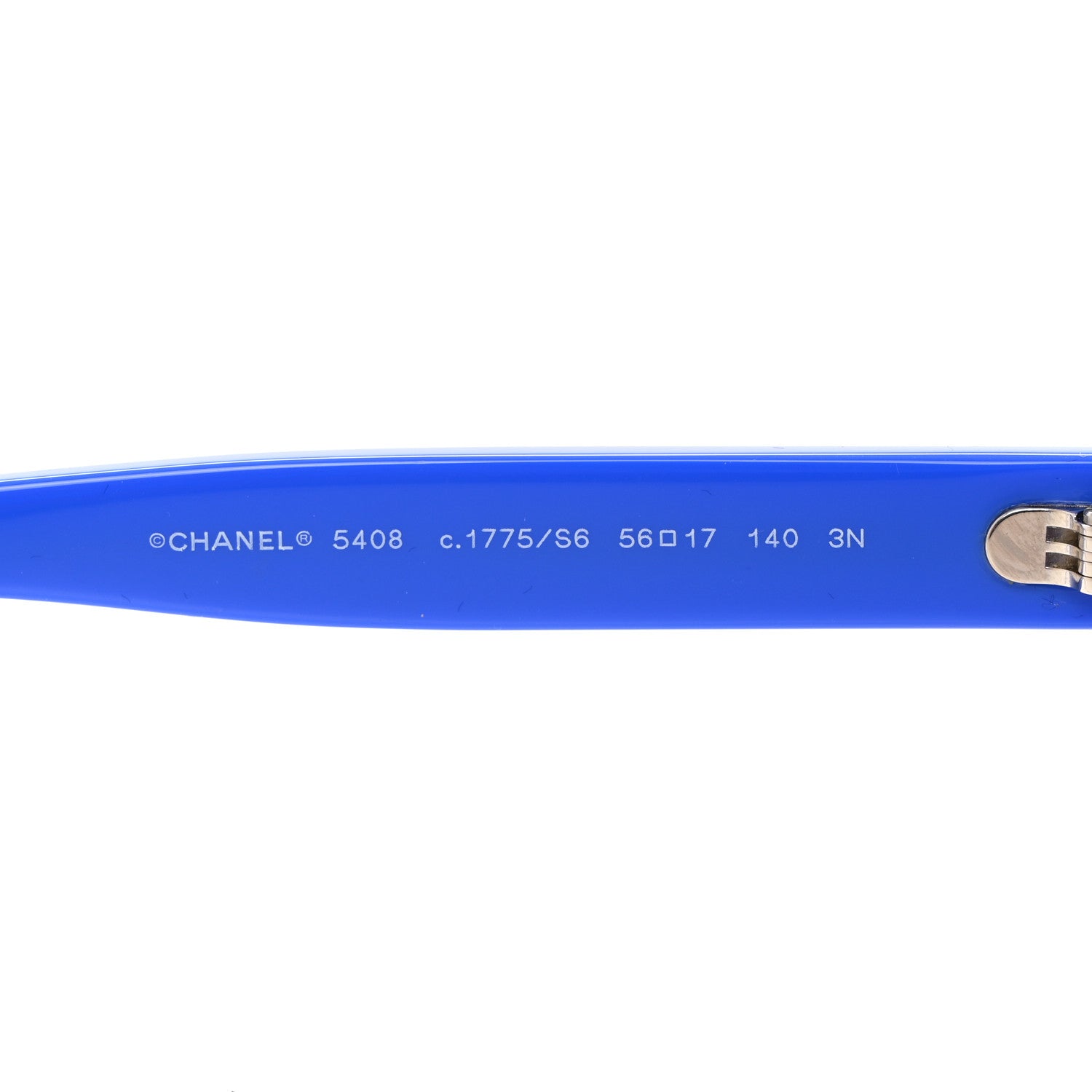 Chanel Acetate Square Sunglasses 5408 Blue 5 of 8