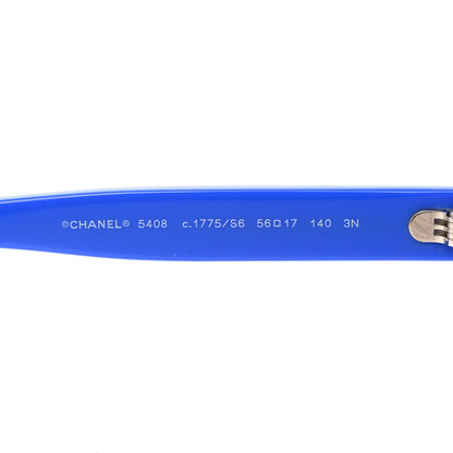 Chanel Acetate Square Sunglasses 5408 Blue 5 of 8
