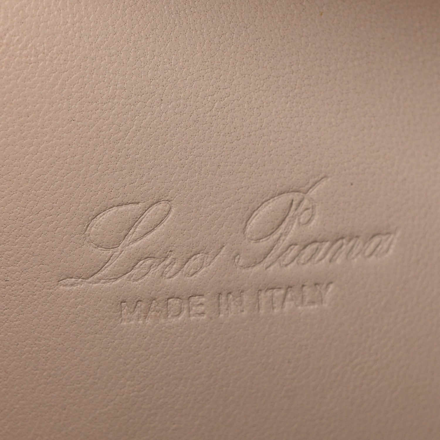 Loro Piana Ostrich L19 Extra Pocket Pouch Inca Stone 6 of 12