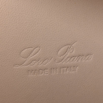 Loro Piana Ostrich L19 Extra Pocket Pouch Inca Stone 6 of 12