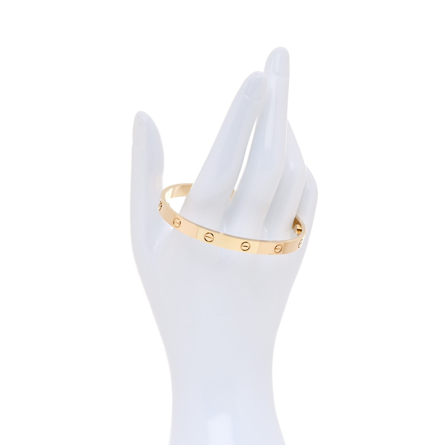 Cartier 18K Yellow Gold LOVE Bracelet 19 2 of 10