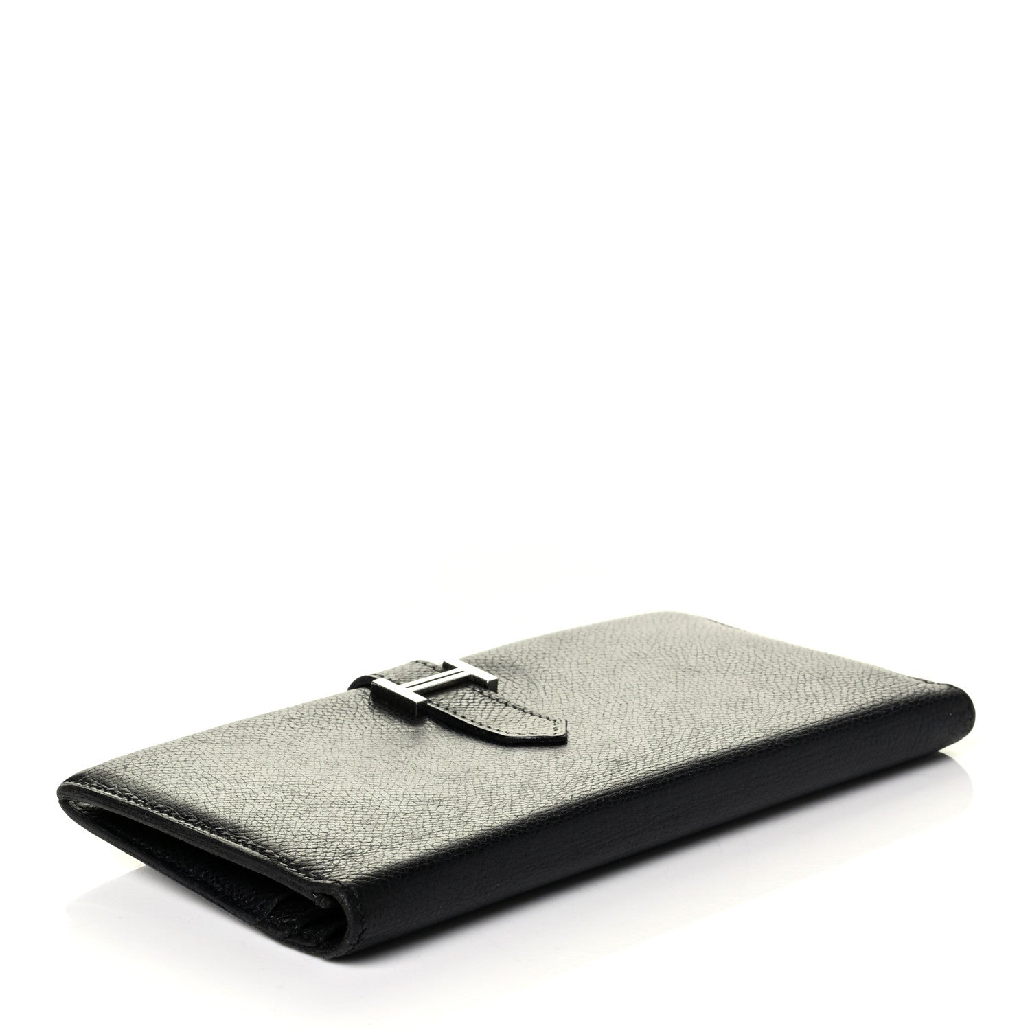Hermes Epsom Bearn Gusset Wallet Black 3 of 8