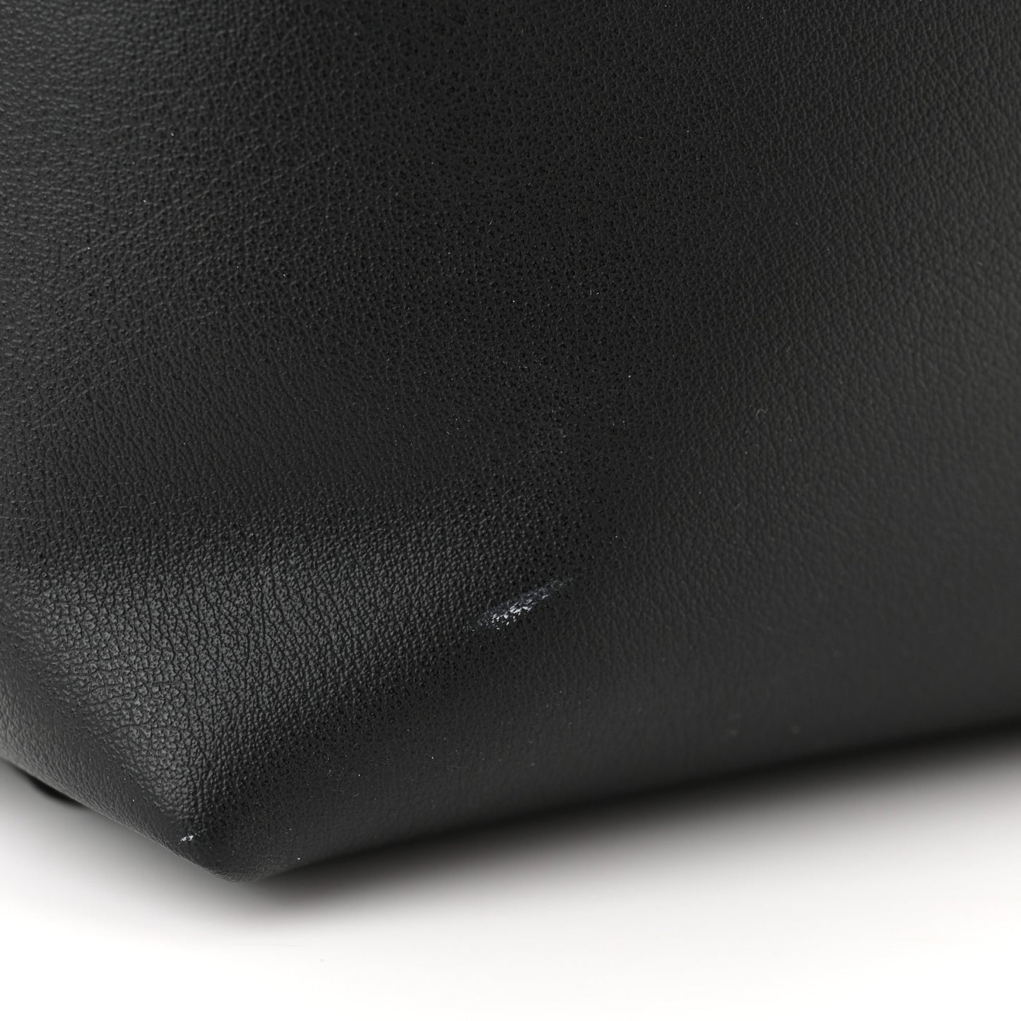 Calfskin North-South Shopping Tote Black