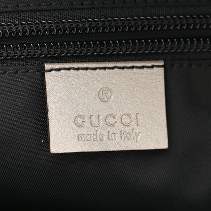 Gucci Imprime Monogram Medium Zippered Shopping Tote Silver 6 of 11