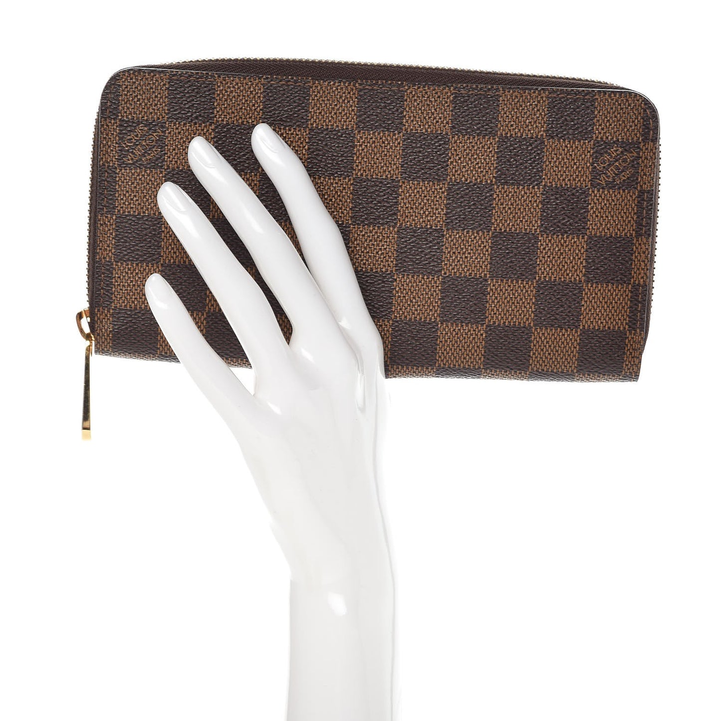 Damier Ebene Zippy Wallet