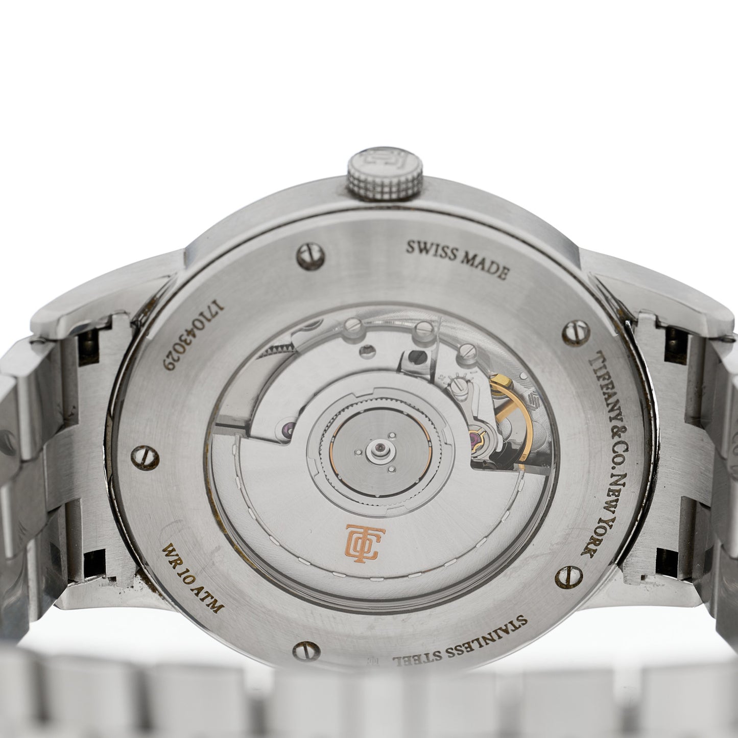 Stainless Steel 40mm CT60 3-Hand Automatic Watch Blue