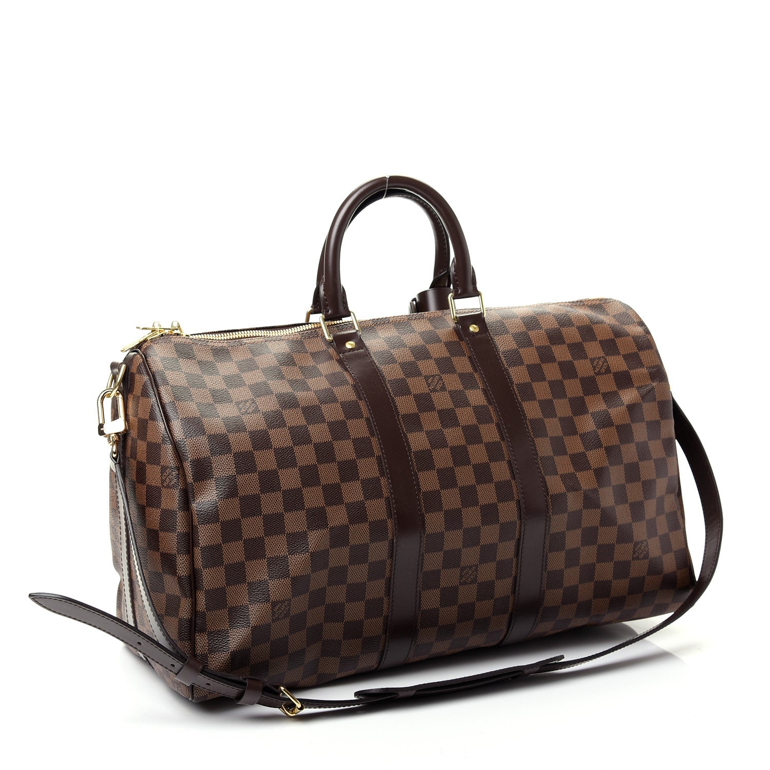 Louis Vuitton Damier Ebene Keepall Bandouliere 45 2 of 13