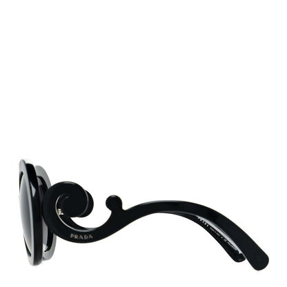 Prada Baroque Sunglasses SPR 27N Black 3 of 7