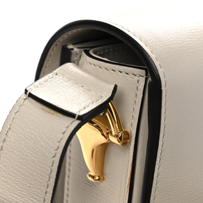 Gucci Azalea Calfskin Horsebit 1955 Shoulder Bag Mystic White 11 of 12