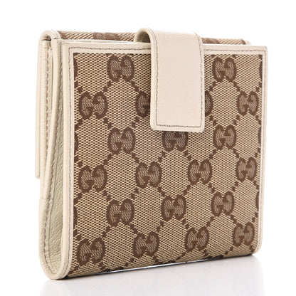 Gucci Monogram Princy Compact French Flap Wallet Off White 3 of 9