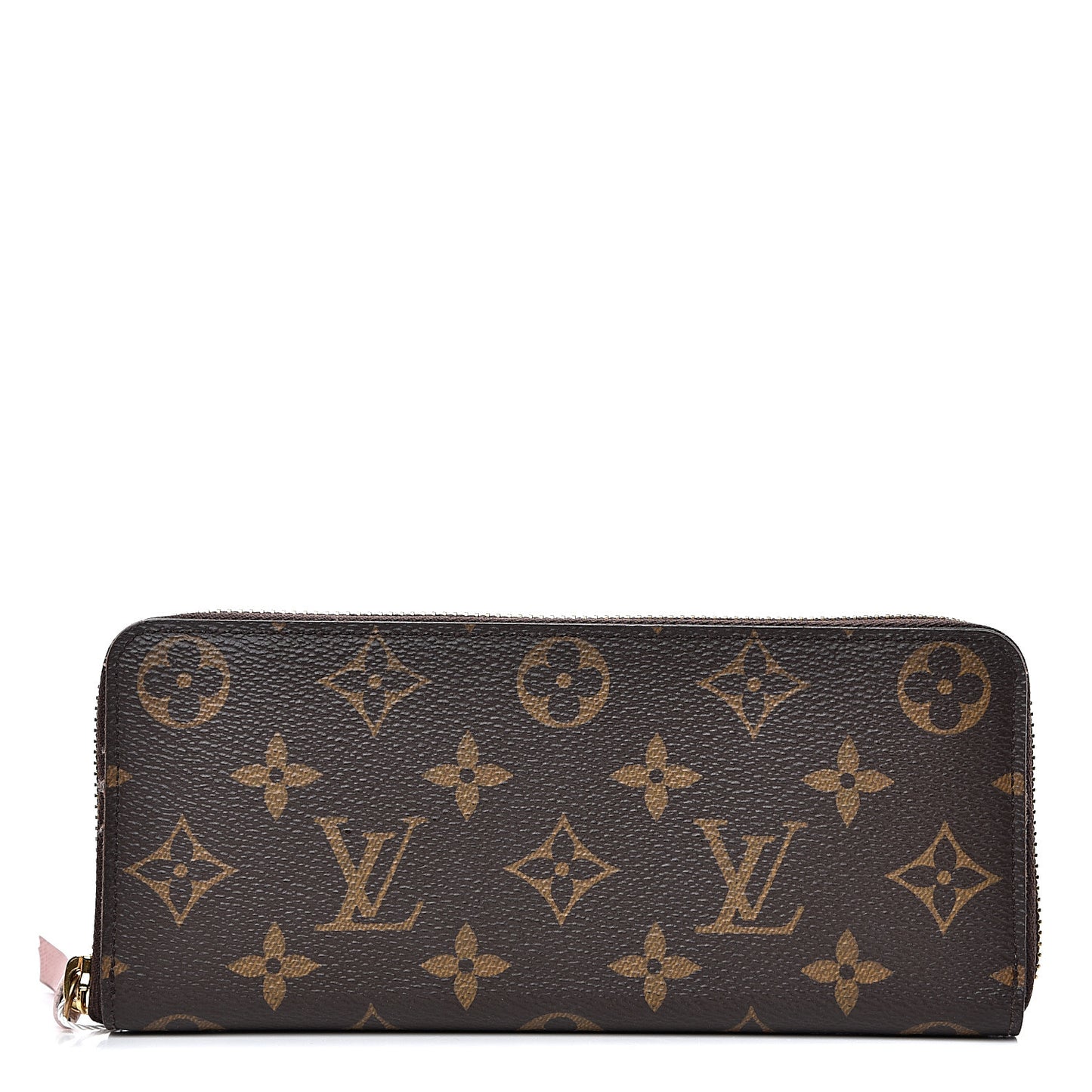 Monogram Clemence Wallet Rose Ballerine