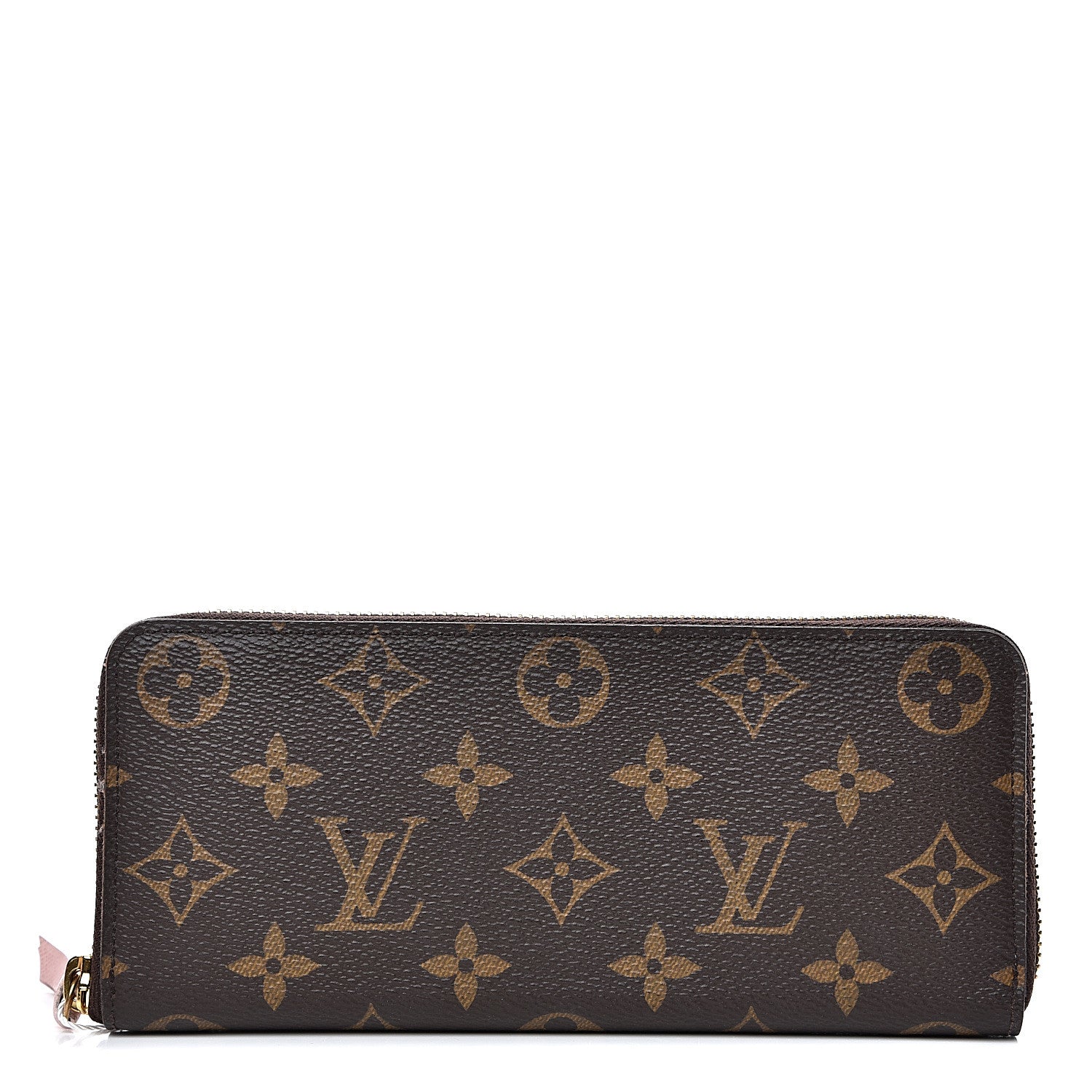 Louis Vuitton Monogram Clemence Wallet Rose Ballerine 1 of 13