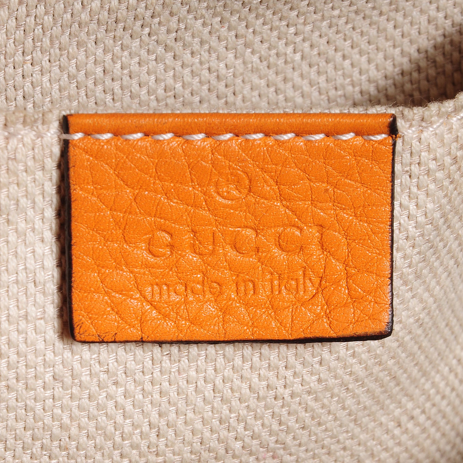 Gucci Pebbled Calfskin Small Soho Disco Bag Curcuma 6 of 9