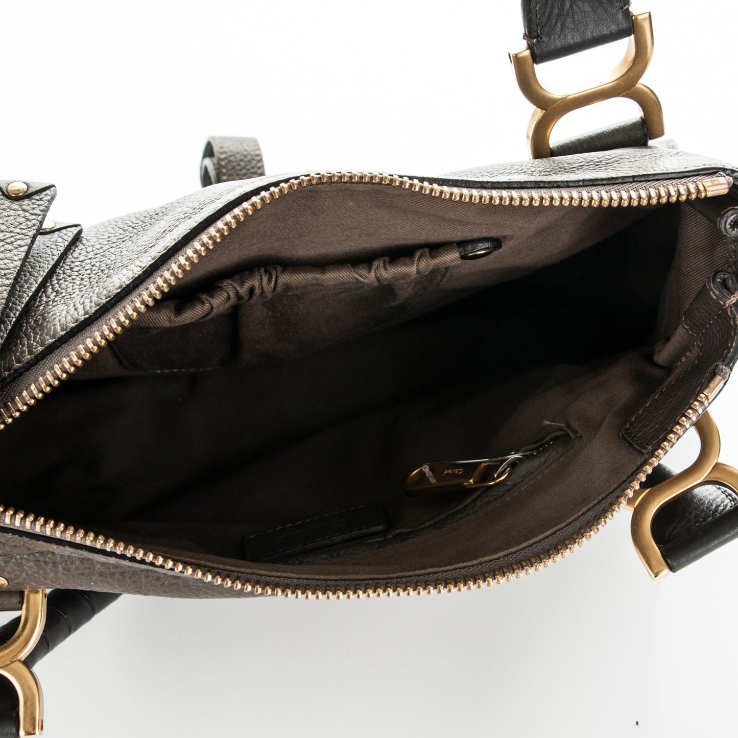 Calfskin Medium Marcie Satchel Ash