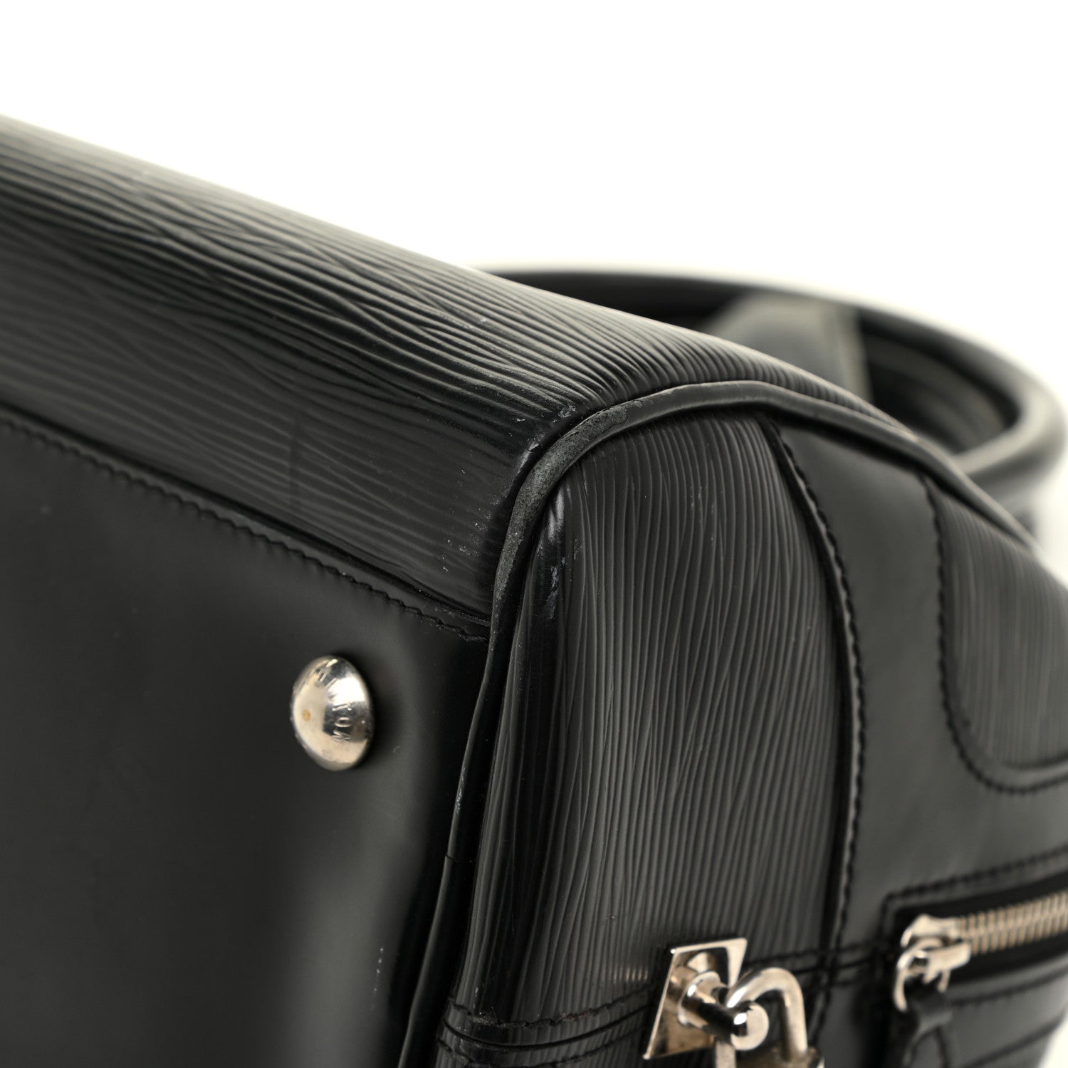 Louis Vuitton Epi Bowling Montaigne GM Black 28 of 32