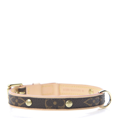 Louis Vuitton Monogram Baxter Dog Collar PM 2 of 7