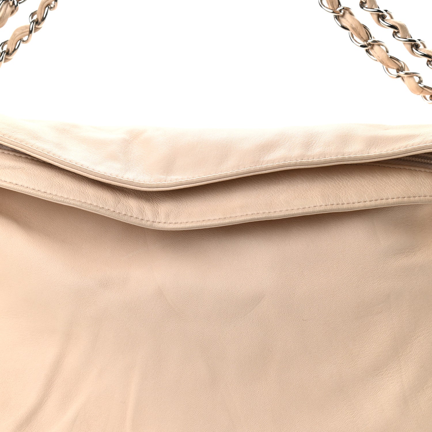 Chanel Lambskin Large Ultimate Soft Tote Beige 7 of 17